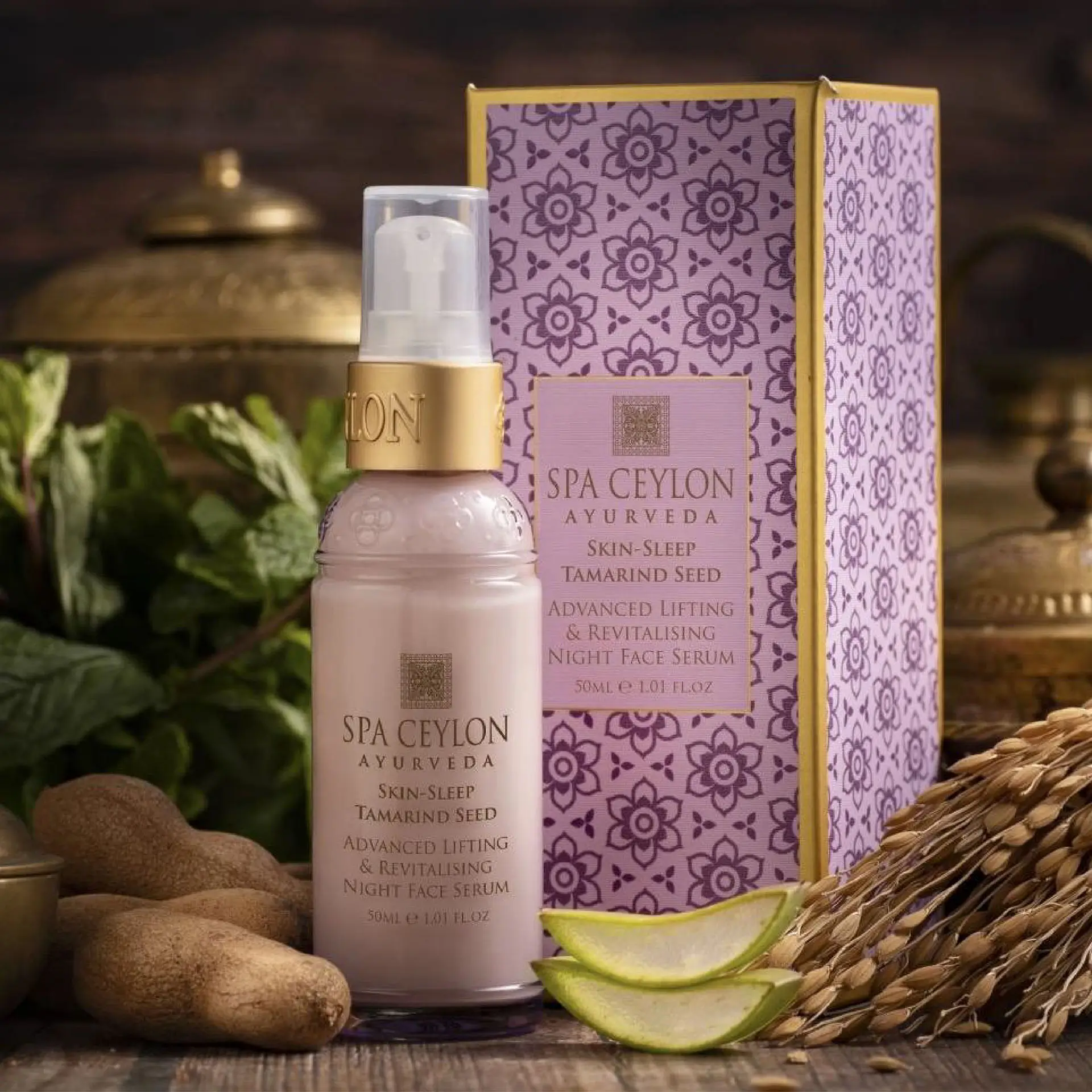SKIN-SLEEP TAMARIND SEED Lifting & Night Face Serum 50ml - Imagen 2
